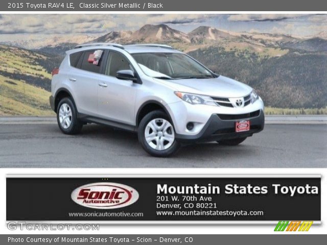 2015 Toyota RAV4 LE in Classic Silver Metallic