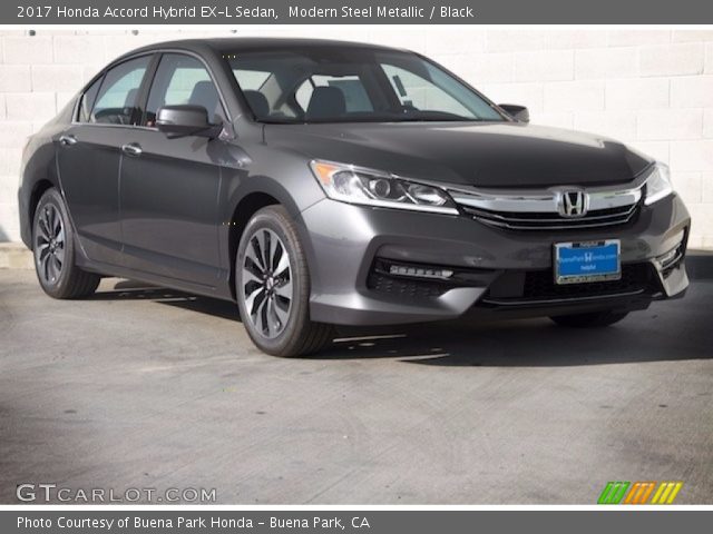 2017 Honda Accord Hybrid EX-L Sedan in Modern Steel Metallic