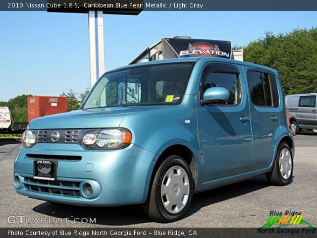 2010 Nissan Cube 1.8 S in Caribbean Blue Pearl Metallic