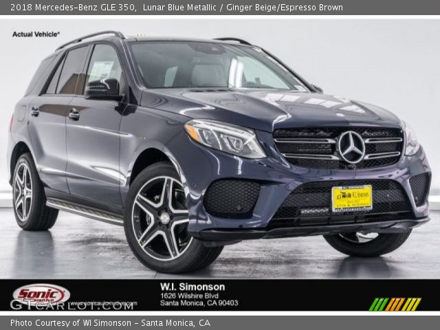 2018 Mercedes-Benz GLE 350 in Lunar Blue Metallic