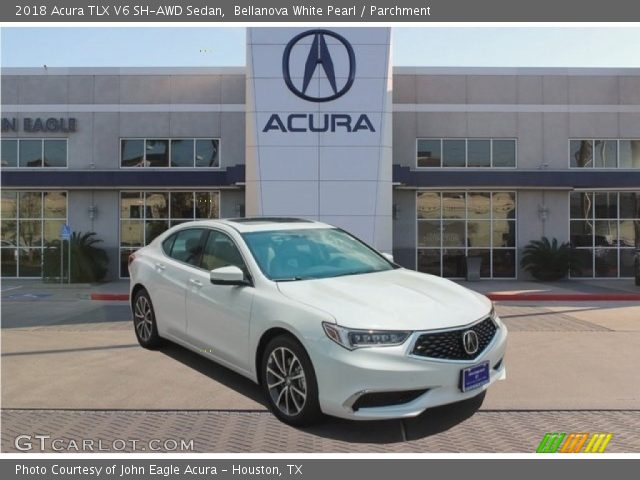 2018 Acura TLX V6 SH-AWD Sedan in Bellanova White Pearl
