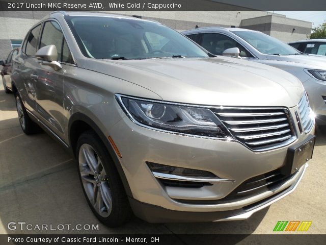 2017 Lincoln MKC Reserve AWD in White Gold