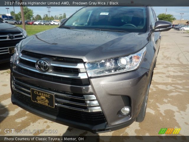 2017 Toyota Highlander Limited AWD in Predawn Gray Mica