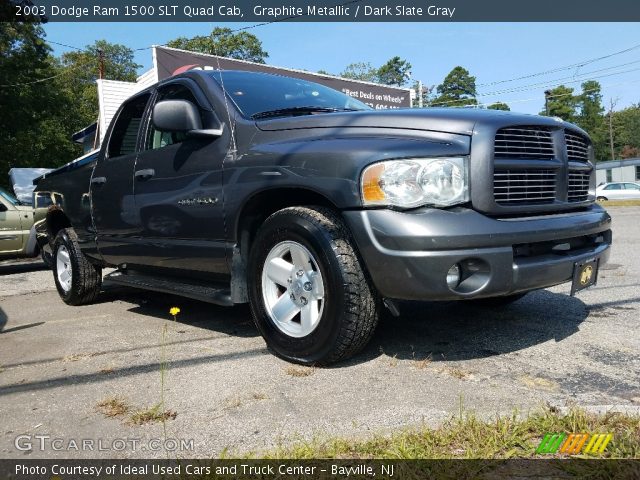 2003 Dodge Ram 1500 SLT Quad Cab in Graphite Metallic