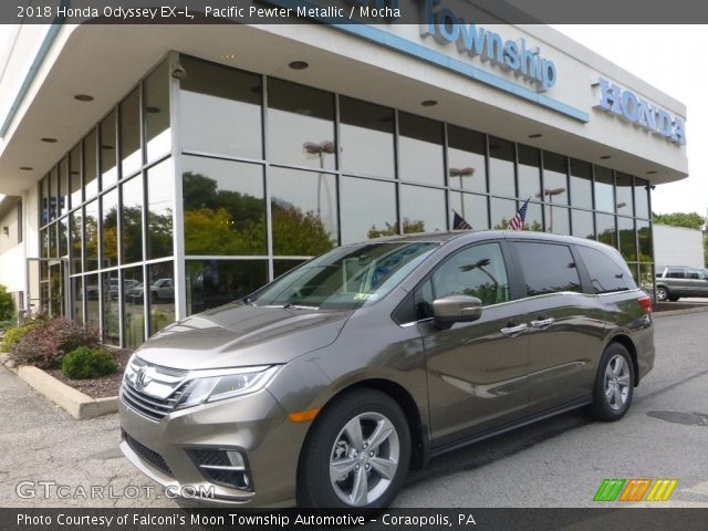 2018 Honda Odyssey EX-L in Pacific Pewter Metallic