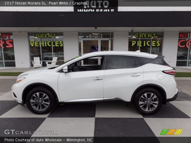 2017 Nissan Murano SL in Pearl White
