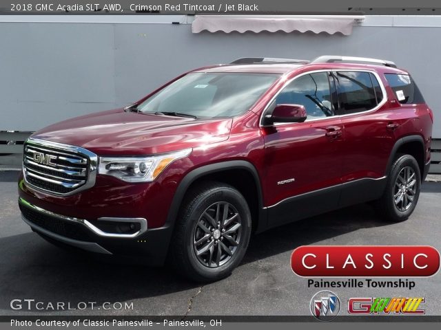 2018 GMC Acadia SLT AWD in Crimson Red Tintcoat