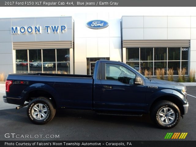 2017 Ford F150 XLT Regular Cab 4x4 in Blue Jeans