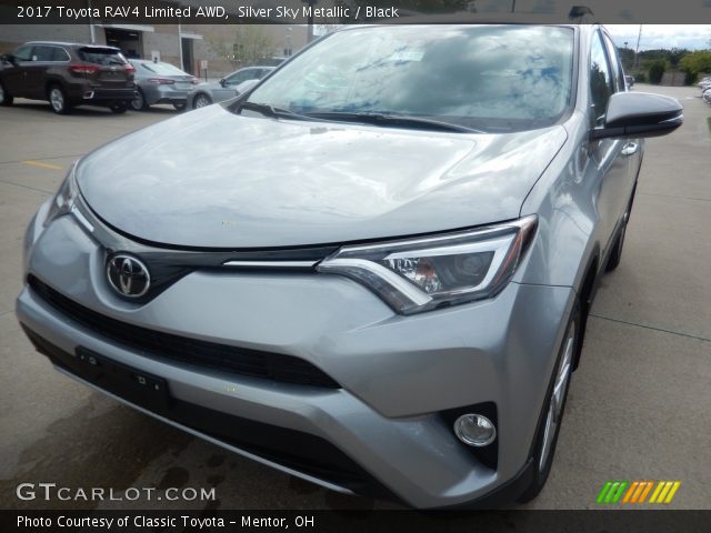 2017 Toyota RAV4 Limited AWD in Silver Sky Metallic