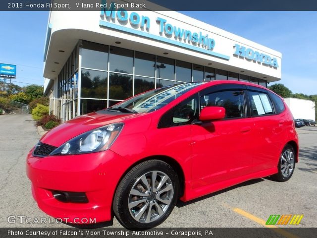 2013 Honda Fit Sport in Milano Red