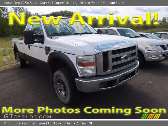 2008 Ford F250 Super Duty XLT SuperCab 4x4 in Oxford White