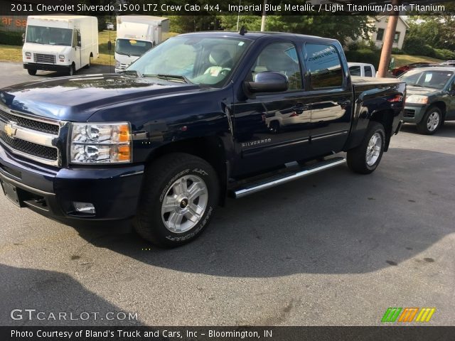2011 Chevrolet Silverado 1500 LTZ Crew Cab 4x4 in Imperial Blue Metallic