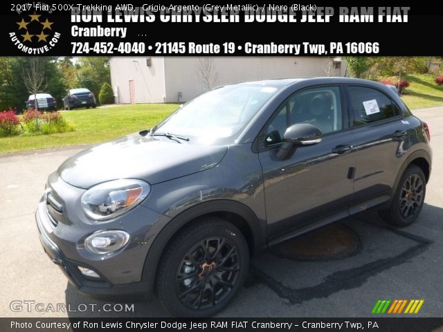 2017 Fiat 500X Trekking AWD in Grigio Argento (Grey Metallic)