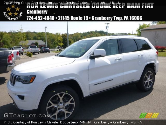 2018 Jeep Grand Cherokee Limited 4x4 Sterling Edition in Bright White