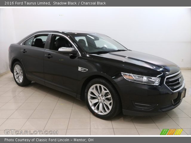 2016 Ford Taurus Limited in Shadow Black