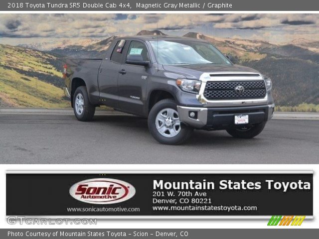 2018 Toyota Tundra SR5 Double Cab 4x4 in Magnetic Gray Metallic
