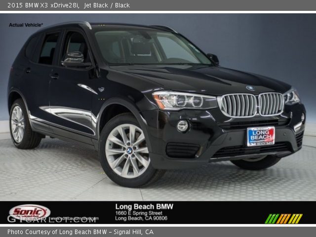 2015 BMW X3 xDrive28i in Jet Black