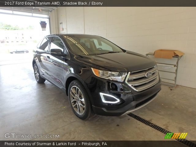 2017 Ford Edge Titanium AWD in Shadow Black