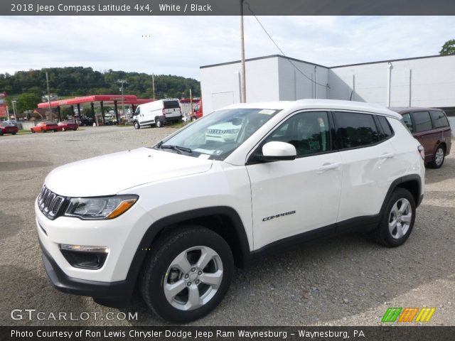 2018 Jeep Compass Latitude 4x4 in White