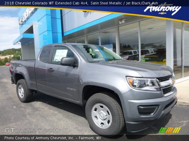 2018 Chevrolet Colorado WT Extended Cab 4x4 in Satin Steel Metallic