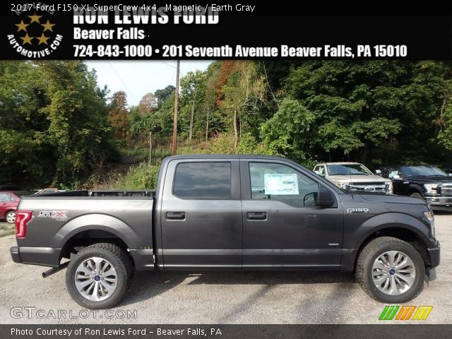 2017 Ford F150 XL SuperCrew 4x4 in Magnetic