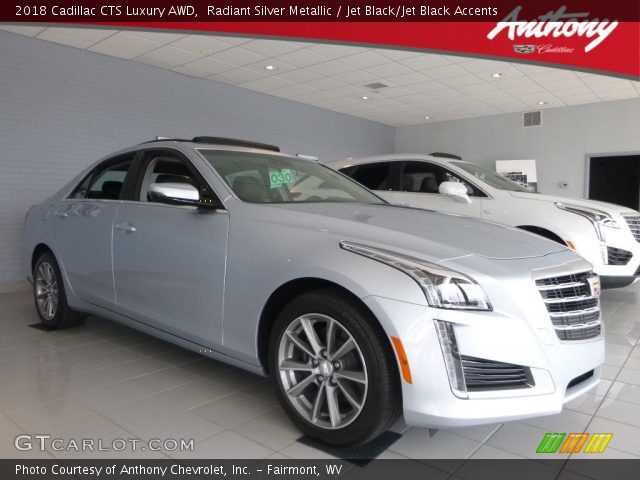 2018 Cadillac CTS Luxury AWD in Radiant Silver Metallic