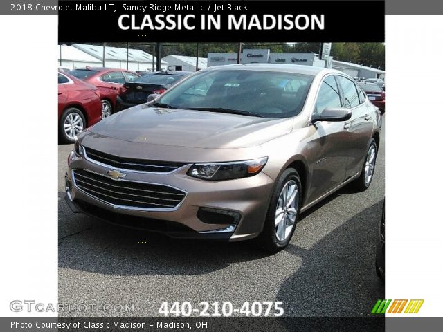 2018 Chevrolet Malibu LT in Sandy Ridge Metallic