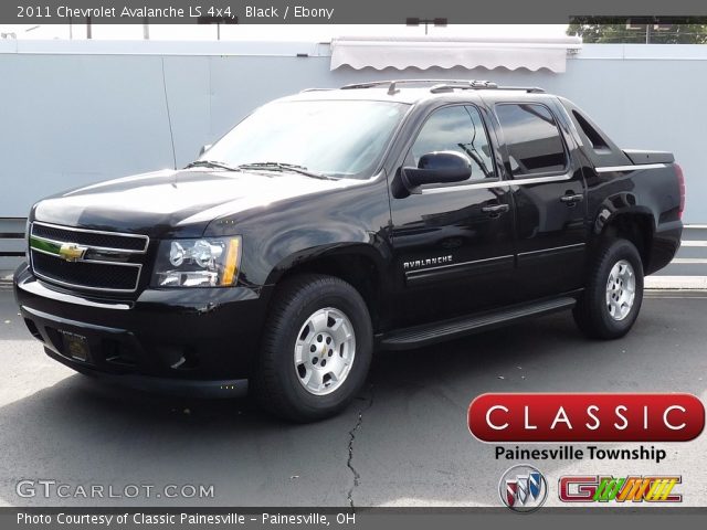 2011 Chevrolet Avalanche LS 4x4 in Black