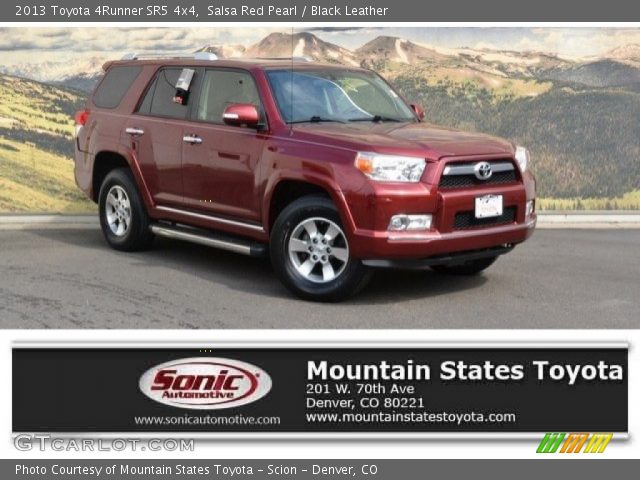 2013 Toyota 4Runner SR5 4x4 in Salsa Red Pearl