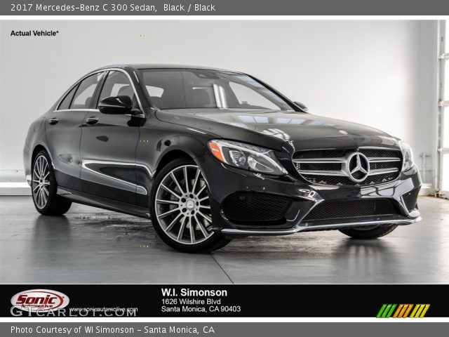 2017 Mercedes-Benz C 300 Sedan in Black