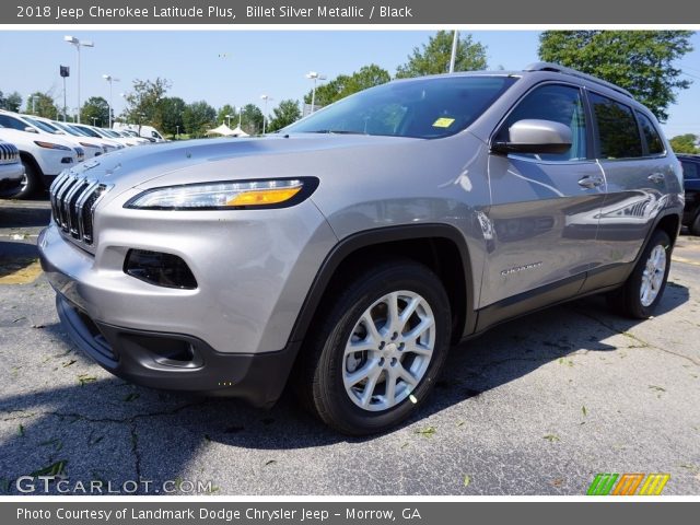 2018 Jeep Cherokee Latitude Plus in Billet Silver Metallic