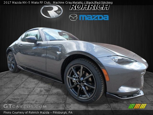 2017 Mazda MX-5 Miata RF Club in Machine Gray Metallic