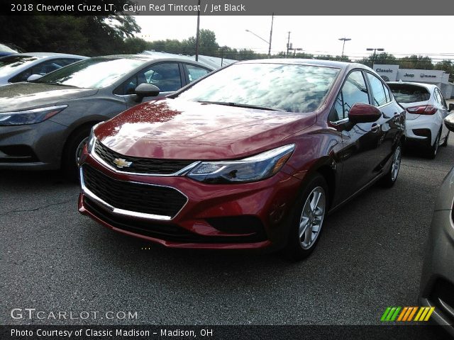 2018 Chevrolet Cruze LT in Cajun Red Tintcoat