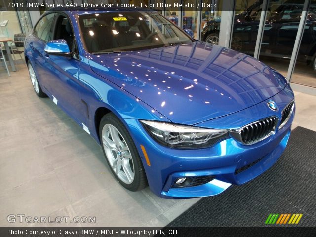 2018 BMW 4 Series 440i xDrive Gran Coupe in Estoril Blue Metallic