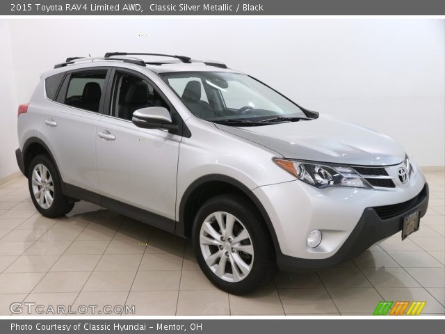 2015 Toyota RAV4 Limited AWD in Classic Silver Metallic