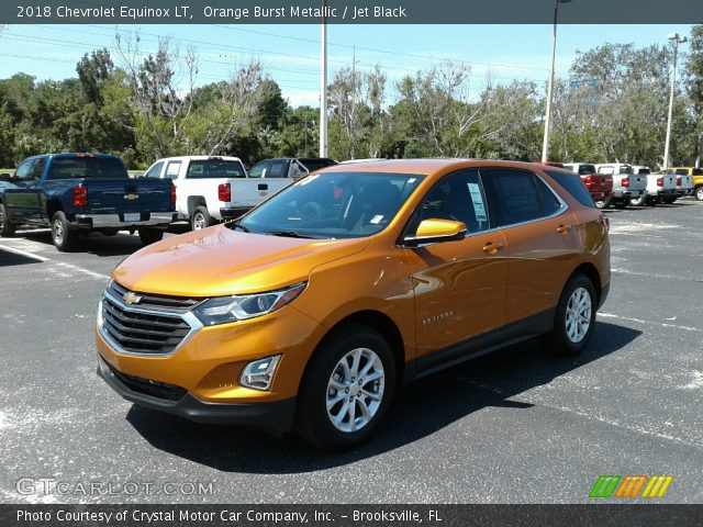 2018 Chevrolet Equinox LT in Orange Burst Metallic