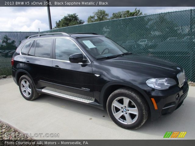2013 BMW X5 xDrive 35d in Black Sapphire Metallic