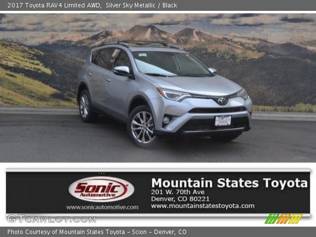 2017 Toyota RAV4 Limited AWD in Silver Sky Metallic