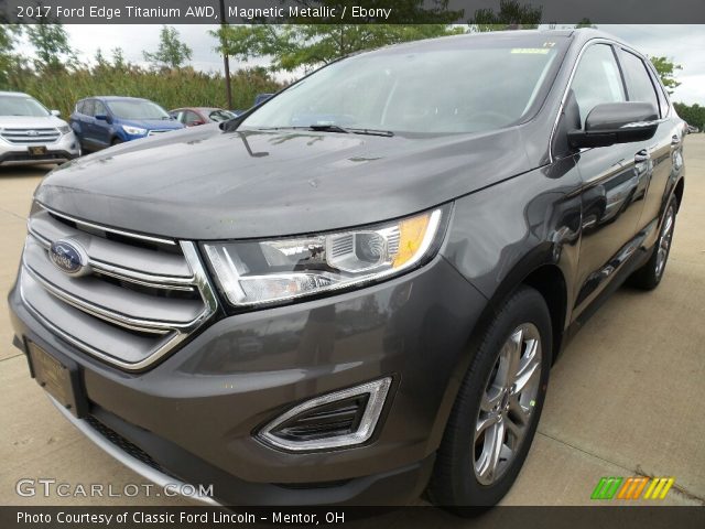 2017 Ford Edge Titanium AWD in Magnetic Metallic
