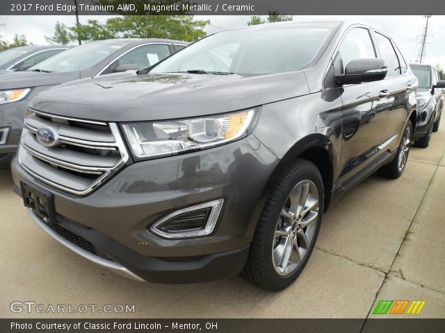 2017 Ford Edge Titanium AWD in Magnetic Metallic