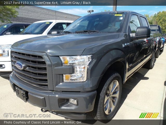 2017 Ford F150 XL SuperCrew 4x4 in Lithium Gray