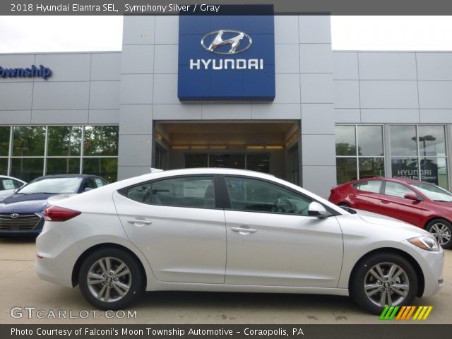 2018 Hyundai Elantra SEL in Symphony Silver