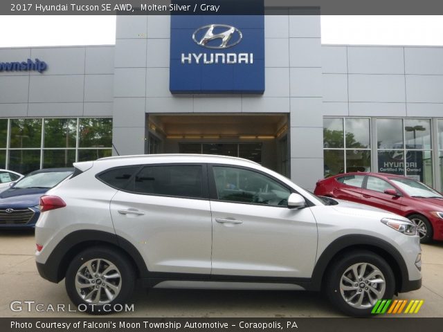 2017 Hyundai Tucson SE AWD in Molten Silver