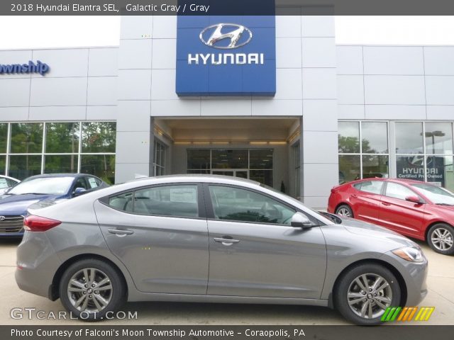 2018 Hyundai Elantra SEL in Galactic Gray