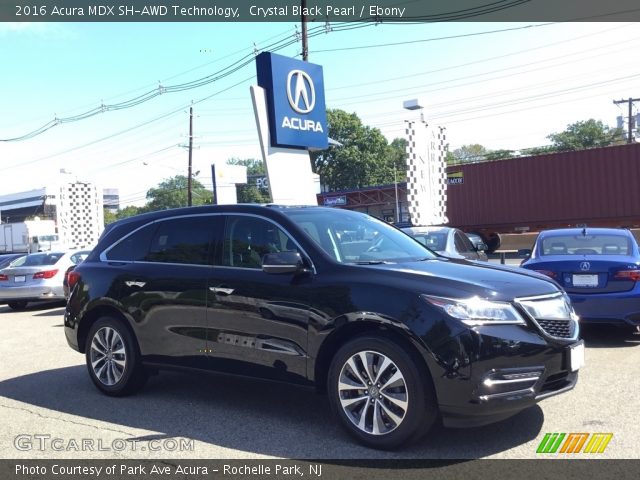2016 Acura MDX SH-AWD Technology in Crystal Black Pearl