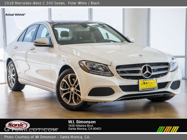 2018 Mercedes-Benz C 300 Sedan in Polar White