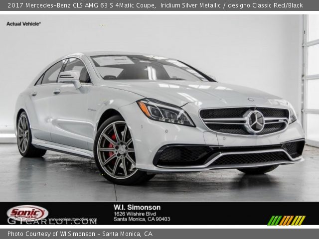 2017 Mercedes-Benz CLS AMG 63 S 4Matic Coupe in Iridium Silver Metallic
