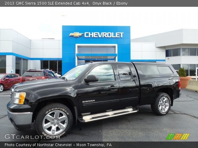 2013 GMC Sierra 1500 SLE Extended Cab 4x4 in Onyx Black