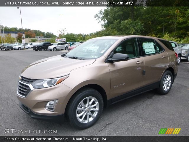 2018 Chevrolet Equinox LS AWD in Sandy Ridge Metallic