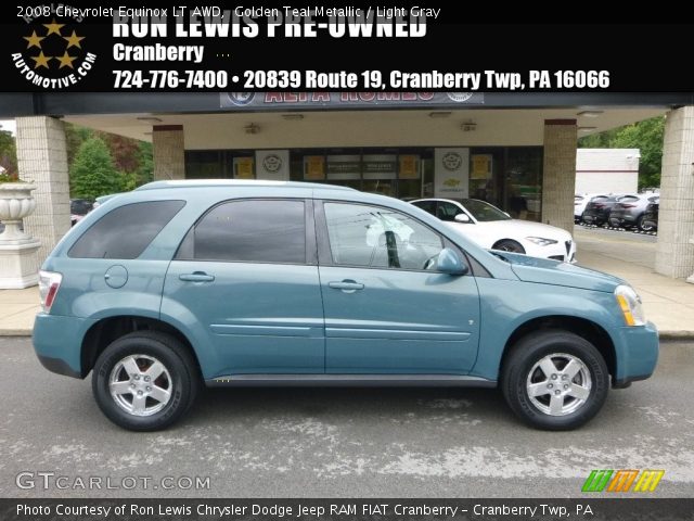 2008 Chevrolet Equinox LT AWD in Golden Teal Metallic